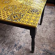 Для дома и интерьера handmade. Livemaster - original item TABLES: Hand-painted table 