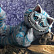 Чеширский кот. Cheshire Cat, Мягкие игрушки, Москва,  Фото №1