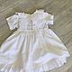 Set for baptism: baptism dress / cotton, Christening set, Rostov-on-Don,  Фото №1