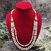 Украшения handmade. Livemaster - original item Natural pearls author`s necklace. Necklace natural pearls. Handmade.
