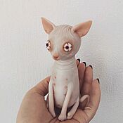 Портретная кукла: кот сфинкс