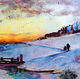 Master class for beginners painting in wool 'Winter landscape', Materials for creativity, St. Petersburg,  Фото №1