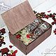 The box is wooden with engraving, Packing box, Dimitrovgrad,  Фото №1