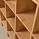 Стеллаж из массива дуба Муд, бейц+воск. Стеллажи. MOS-OAK - мебель из массива. Ярмарка Мастеров.  Фото №6