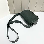 Сумки и аксессуары handmade. Livemaster - original item Enlarged model of Alain`s bag with a leather strap. Handmade.