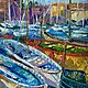  Oil Painting Landscape 'Solar boats'. Pictures. Fine Art for Joy. Online shopping on My Livemaster.  Фото №2