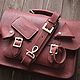 Женский кожаный винтажный портфель. Портфель. Петр Грек (Grekaleather). Ярмарка Мастеров.  Фото №6