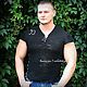 Shirt with the character 'power' . Mens shirts. Shop Natalia Glebovskaya. Online shopping on My Livemaster.  Фото №2