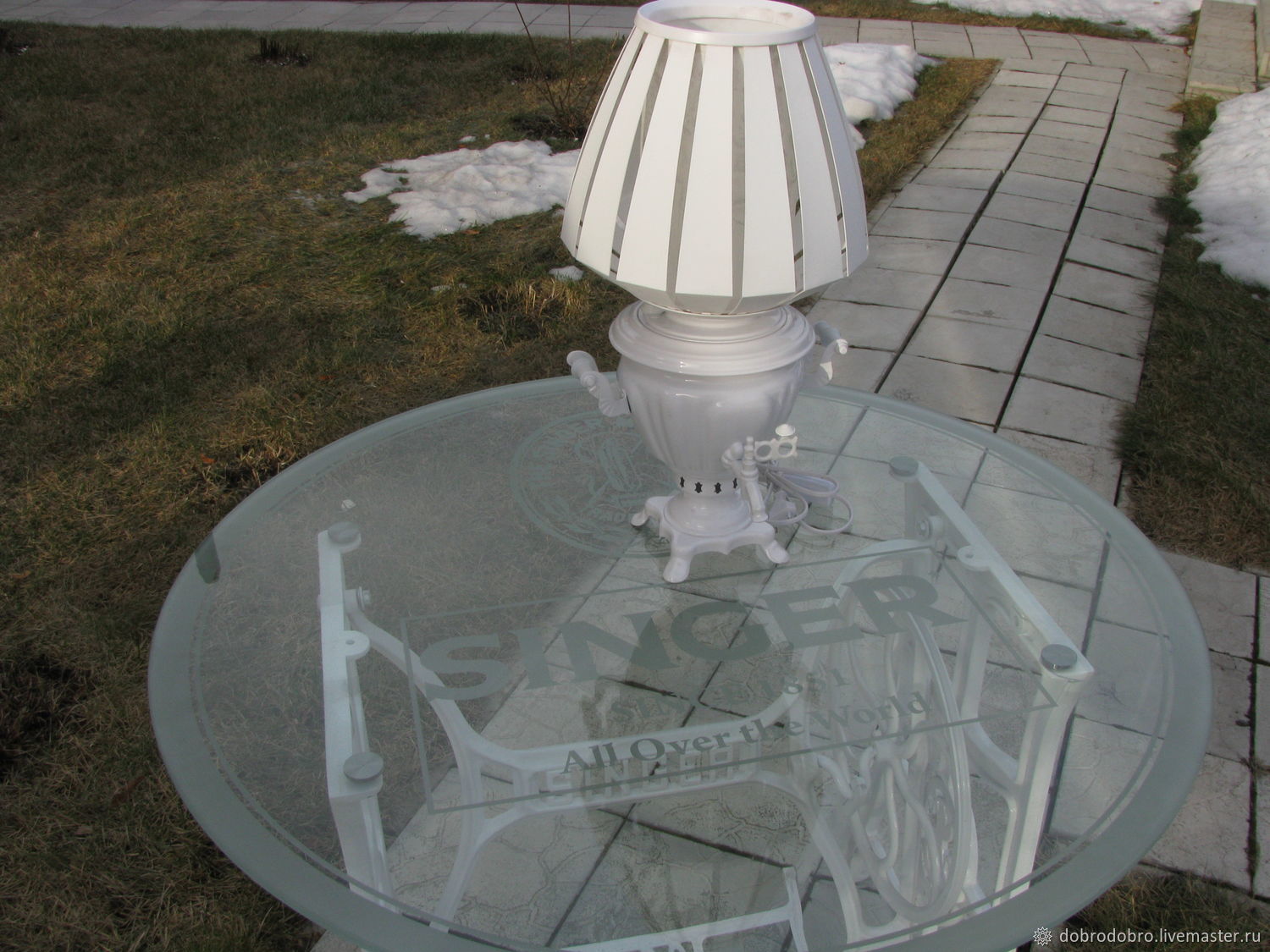 Самовар, настольная лампа №6 купить в интернет-магазине Ярмарка ...