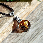 Украшения handmade. Livemaster - original item Amber. The pendant 