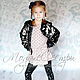 Заказать Bomber jacket with sequins B001. ModSister/ modsisters. Ярмарка Мастеров. . Childrens outerwears Фото №3