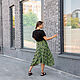 Knitted midi skirt with 4 wedges on the yoke. Skirts. NATALINI. My Livemaster. Фото №6