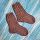 Order Knitted socks for children sand-beige wool socks for the baby. knitsockswool. Livemaster. . Socks Фото №3