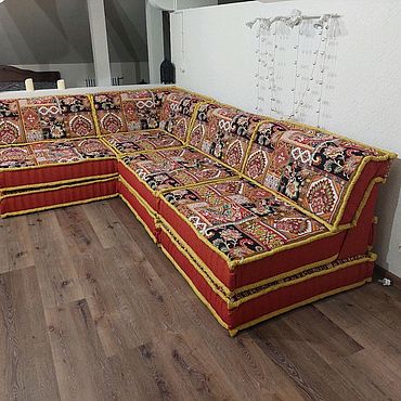 Диван Маджонг в ткани Гвидон. . Для дома и интерьера ручной работы - Ярмарка Мастеров Для дома и интерьера ручной работы. Ярмарка Мастеров - ручная работа Диван Маджонг в ткани Гвидон. Handmade.