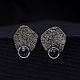 Druze silver earrings - Many options inside!. Earrings. stepan-klimov. Online shopping on My Livemaster.  Фото №2