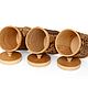 Set of birch bark curtains 'Sunflowers' D10. jars. Jars. SiberianBirchBark. My Livemaster. Фото №5