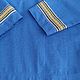 Order Men's shirt blue Slavic Russian. Kupava - ethno/boho. Livemaster. . People\\\'s shirts Фото №3