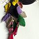 Лариат из бисера,бисерный жгут,бусины, с бусинами агата. Лариаты. Jewelry By Marite. Ярмарка Мастеров.  Фото №6