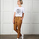 TAN cotton pants! up to 56p, Pants, Moscow,  Фото №1
