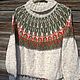 Knitted sweater 'Lapland'. Lopayesa. Sweaters. DominikaSamara. Online shopping on My Livemaster.  Фото №2