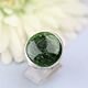 Ring with diopside. Silver. Rings. Author Jewelry from natural stones. Online shopping on My Livemaster.  Фото №2