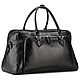 Leather bag 'Brooklyn' (black), Travel bag, St. Petersburg,  Фото №1