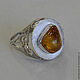 Ring with Heliodor Kiss of the sun. Rings. LAVKA SAMOTSVETOV. Online shopping on My Livemaster.  Фото №2