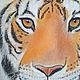  ' Tiger' pastel painting. Pictures. flamemilady. My Livemaster. Фото №5