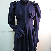 Одежда handmade. Livemaster - original item coat: Fancy coat from loden. Handmade.