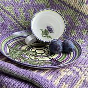 Посуда handmade. Livemaster - original item teacups: Thistle. Handmade.
