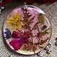 Round-shaped pendent flowers,jewelry resin decoration, Pendants, Moscow,  Фото №1