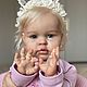  Ellie кукла реборн Элли 56 см. Куклы Reborn. Анна Хворост (annakhvorost). Интернет-магазин Ярмарка Мастеров.  Фото №2