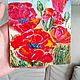 Painting with Flowers Bright Poppies, Pictures, Novokuznetsk,  Фото №1