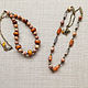 Set of 3 'Mrs. Corrie' necklaces'. Necklace. 'Krutimboosy' by Tatyana Lykova. My Livemaster. Фото №6