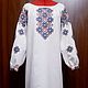 Women's embroidered dress 'Yarilino gulyanye' ZHR3-228. Dresses. babushkin-komod. My Livemaster. Фото №6
