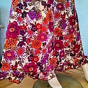 Одежда handmade. Livemaster - original item Spanish skirt of Voile( a thin cotton). Handmade.