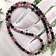 Watermelon Tourmaline Natural Beads for women made of natural stones, Beads2, Moscow,  Фото №1