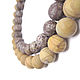 2 kinds of Jasper 10mm matte round beads. Beads1. Svetlana Waska Decoupage Decor. Online shopping on My Livemaster.  Фото №2