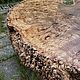 Журнальный стол из спила Карагача 102х80 см на деревянных ножках. Столы. Андрей, SteelWoodStudio. Ярмарка Мастеров.  Фото №5