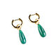 Green Onyx Earrings, Stylish Fashion Onyx Earrings. Earrings. Irina Moro. My Livemaster. Фото №5