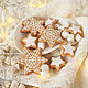 Brooch 'gingerbread'. Star, snowflake. Brooches. Katy_Barysheva. Online shopping on My Livemaster.  Фото №2