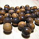 Matte tiger eye bead, 10 mm, Beads1, Dolgoprudny,  Фото №1