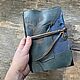 Блокнот Король Леса А5 ручной работы из натуральной кожи. Блокноты. Iron Arm Leatherworks (Екатерина). Ярмарка Мастеров.  Фото №7