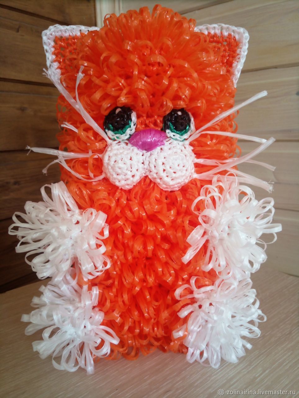 Котик мочалка