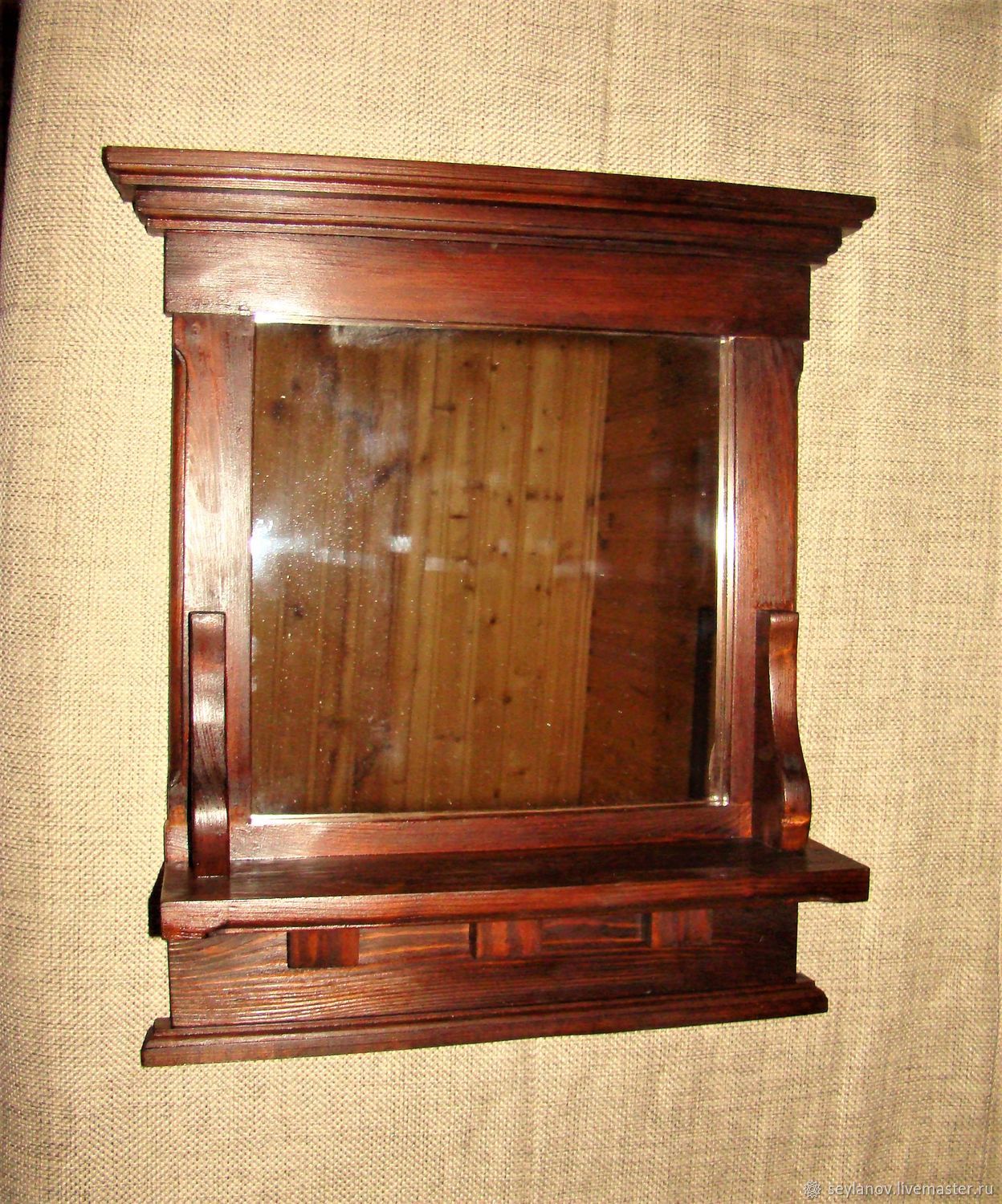 Зеркало настенное – купить на Ярмарке Мастеров – BL2X7RU | Зеркала ...