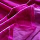  Ткань фуксия розовый шелковый бархат  (Франция). Ткани. AELITA-OUTLET. Ярмарка Мастеров.  Фото №4
