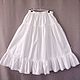 Lower long skirt lace trims skirt tiers, Skirts, Tomsk,  Фото №1