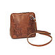  Women's leather handbag light brown Safia. Crossbody bag. Natalia Kalinovskaya. Online shopping on My Livemaster.  Фото №2