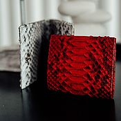 Сумки и аксессуары handmade. Livemaster - original item Python Leather Wallet. Handmade.