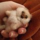 Кот Пельмеш 100%шерсть. Войлочная игрушка. Оксана. Интернет-магазин Ярмарка Мастеров.  Фото №2